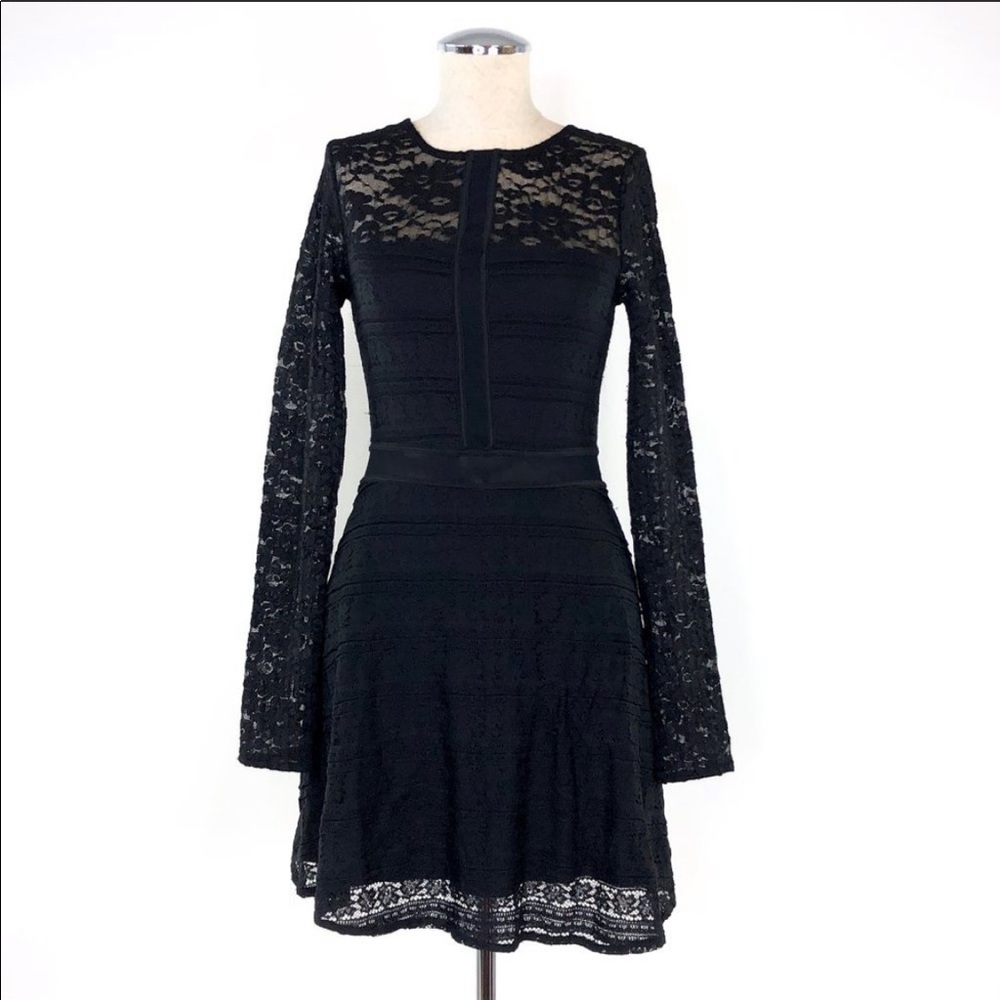 Guess Ruffle Lace Dress - Picture 2 of 2